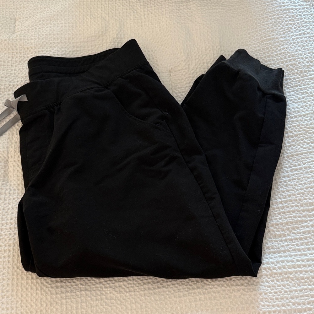 Figs Black Jogger Pants